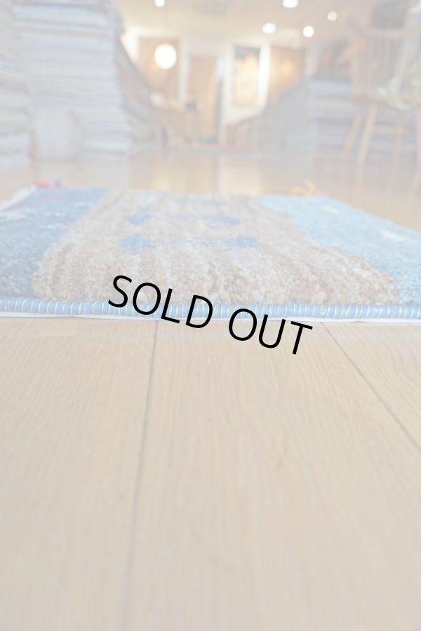 画像4: ギャッベ/座布団サイズ40×41cm（フリンジ・ボンボリあり） (4)