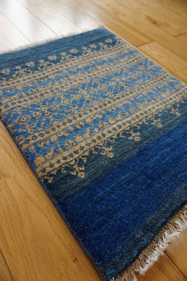 画像2: ギャッベ/玄関マット小52×43cm (2)