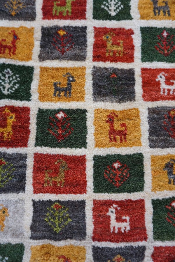 画像3: ギャッベ/玄関マット小58×41cm (3)