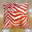 画像1: シルク&ベルベットクッションカバー約50×50cm(中材付き) (1)