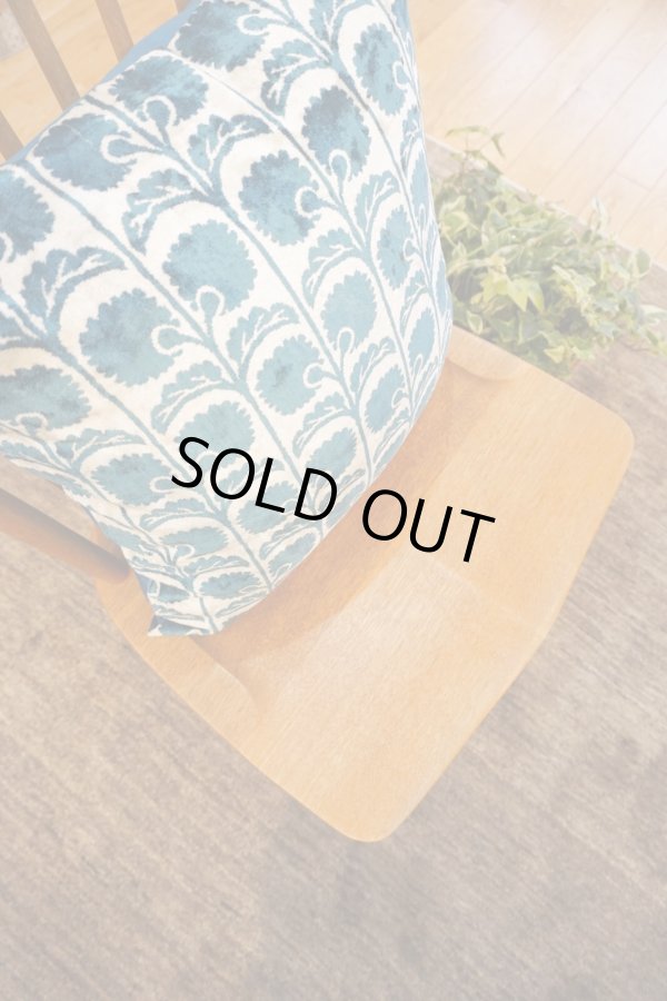 画像5: シルク&ベルベットクッションカバー約50×50cm（中材付き） (5)