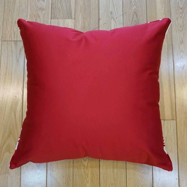 画像2: シルク&ベルベットクッションカバー約50×50cm（中材付き） (2)