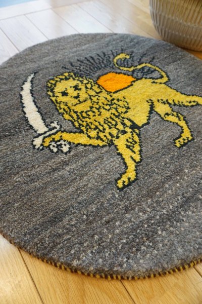 画像2: カシュクリ/座布団サイズ大・丸57×57cm