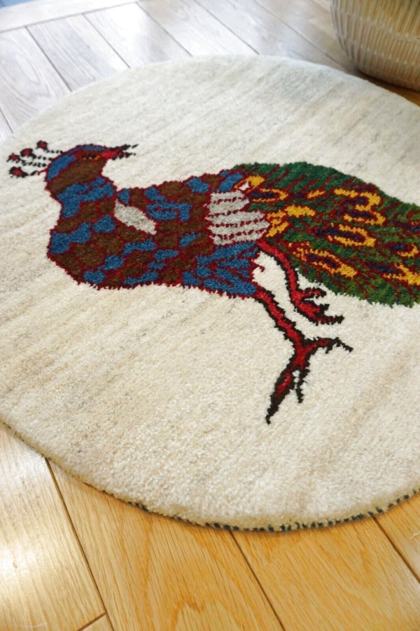 画像2: カシュクリ/座布団サイズ大・丸58×58cm (2)