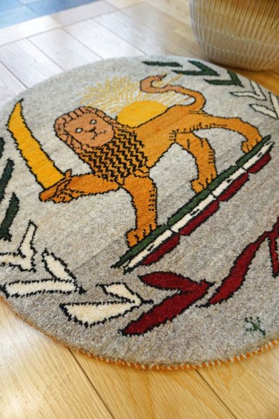 画像2: カシュクリ/座布団サイズ大・丸58×58cm