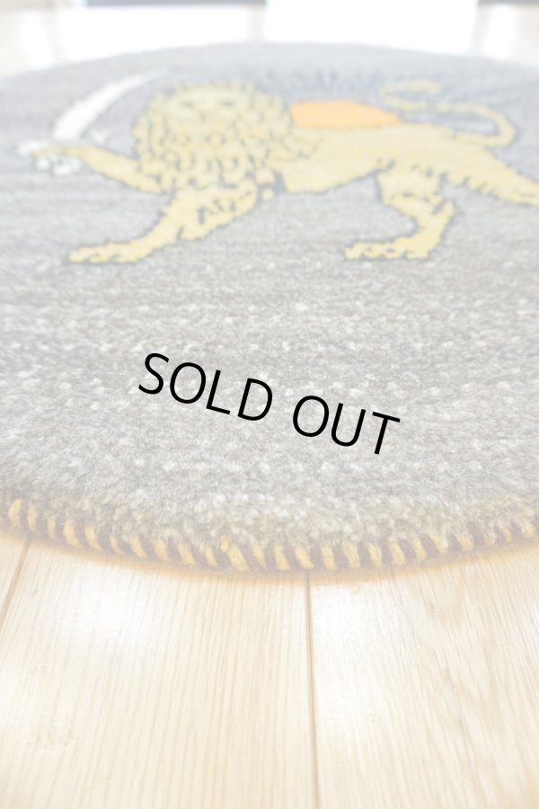 画像4: カシュクリ/座布団サイズ大・丸57×57cm (4)