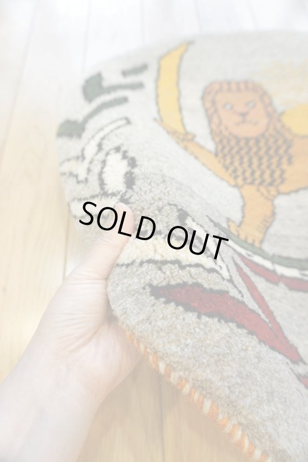 画像3: カシュクリ/座布団サイズ大・丸58×58cm (3)