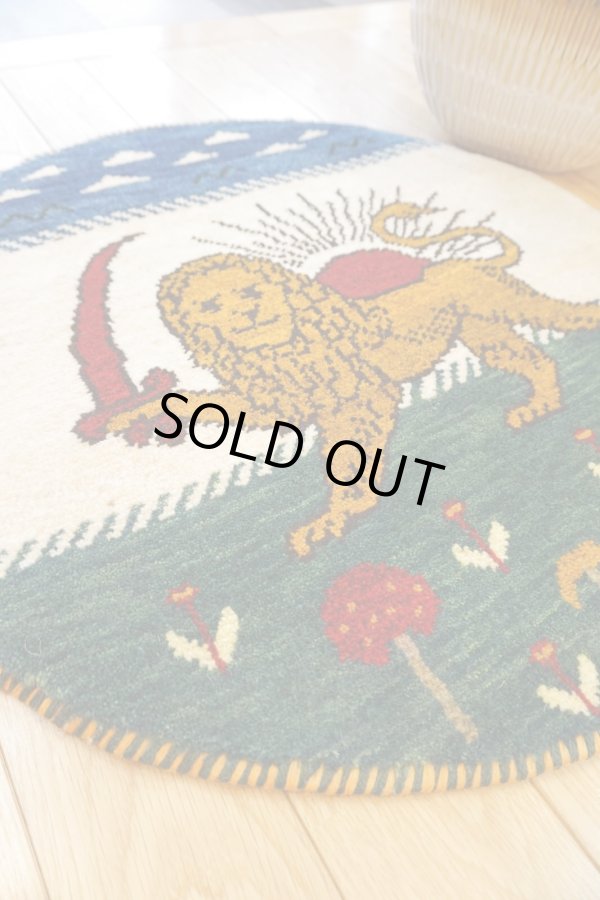 画像2: カシュクリ/座布団サイズ大・丸62×60cm (2)