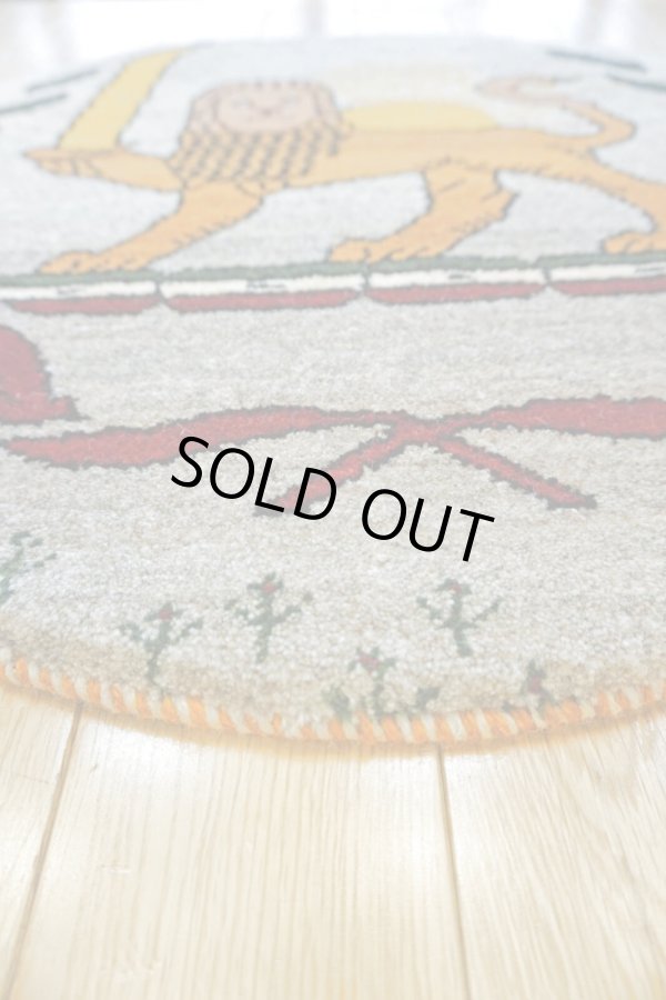 画像4: カシュクリ/座布団サイズ大・丸58×58cm (4)