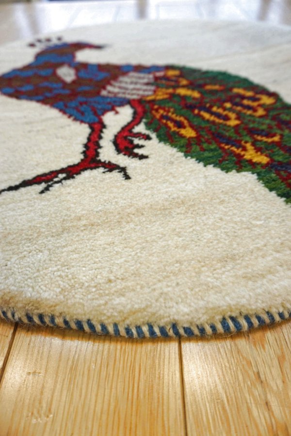 画像4: カシュクリ/座布団サイズ大・丸58×58cm (4)