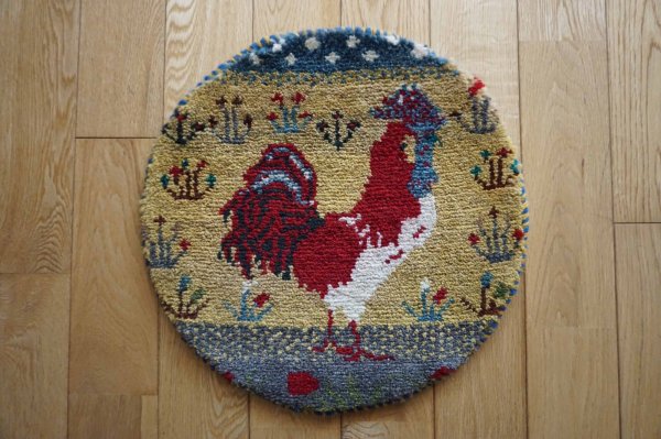 画像2:  『福袋2026』カシュクリ/座布団サイズ丸約40×40cm 2枚セット 通常価格¥37,400  (2)