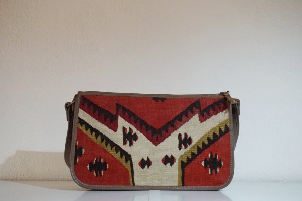画像4:  オールドキリムショルダーバッグ 通常価格¥30,000  (4)