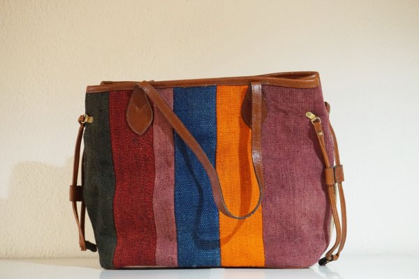 画像2:  オールドキリムバッグ 通常価格¥25,000  (2)