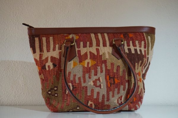 画像2:  オールドキリムバッグ 通常価格¥26,000  (2)