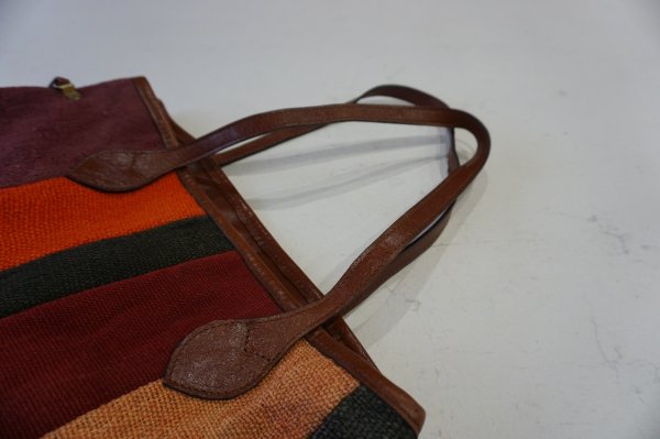 画像4:  オールドキリムバッグ 通常価格¥25,000  (4)