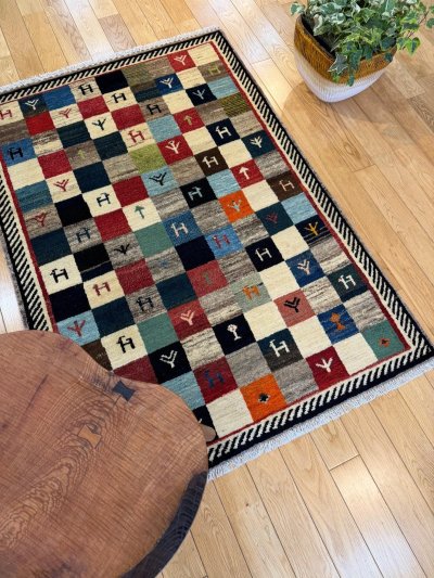 画像1: オールドギャッベ 145×101cm