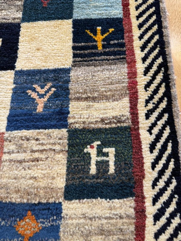 画像7: オールドギャッベ 145×101cm (7)