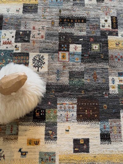 画像2: カシュクリ/アクセントラグサイズ175×121cm