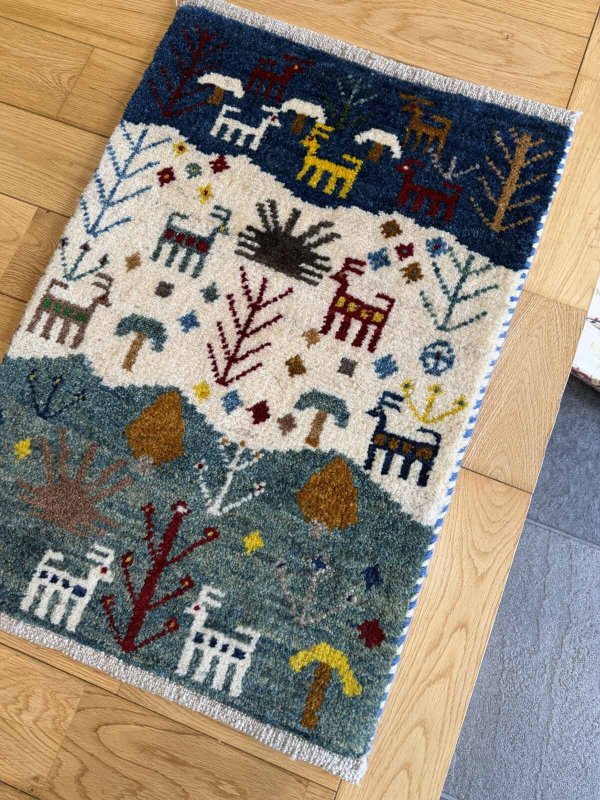 画像1: カシュクリ/玄関マット小61×41cm (1)