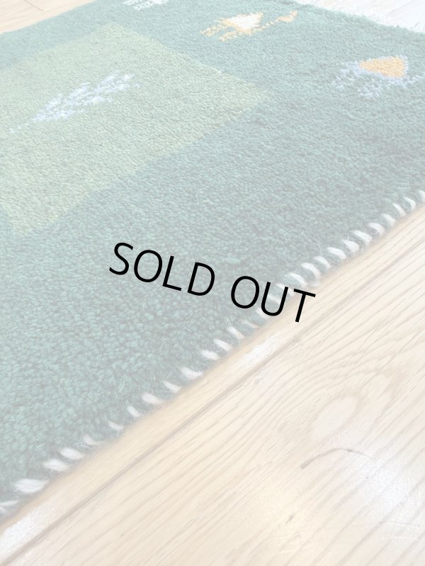 画像5: ギャッベ/座布団サイズ41×45cm（フリンジ・ボンボリあり） (5)