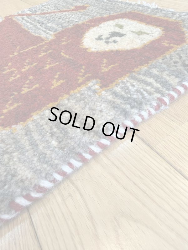 画像5: ギャッベ/座布団サイズ38×40cm（ボンボリなし） (5)