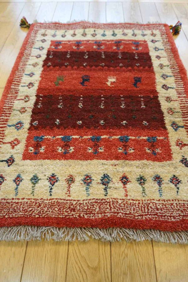 画像3: ギャッベ/玄関マット大91×65cm (3)