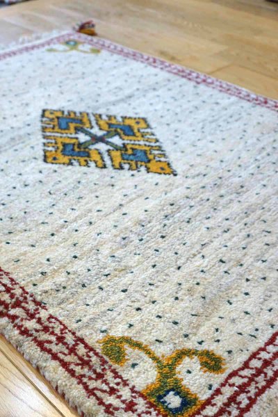 画像1: ギャッベ/玄関マット大91×67cm