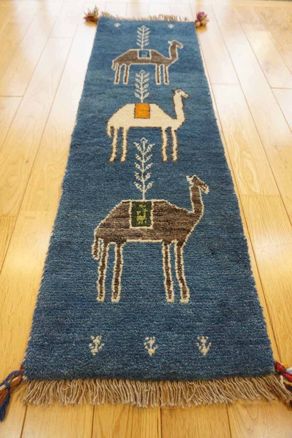 画像2: ギャッベ細長サイズ122×34cm (2)