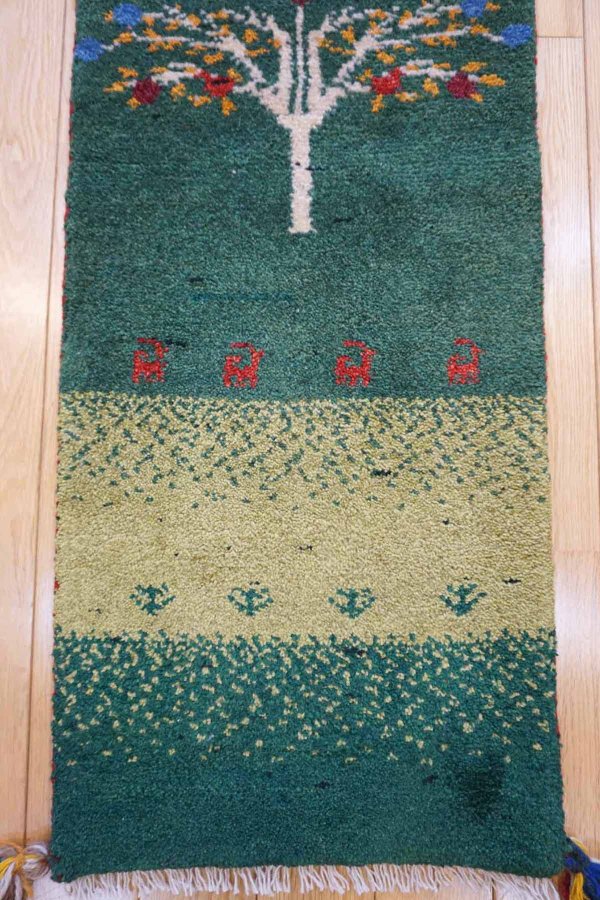 画像5: ギャッベ細長サイズ109×40cm (5)