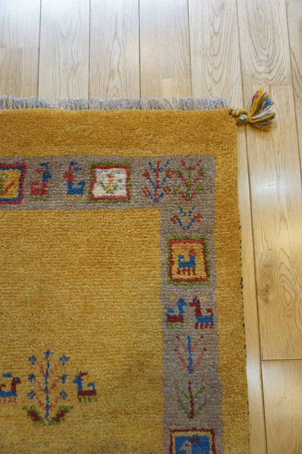 画像5: ギャッベ/玄関マット大87×63cm (5)