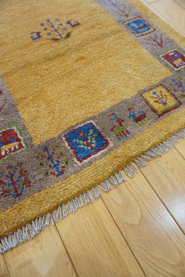 画像7: ギャッベ/玄関マット大87×63cm (7)