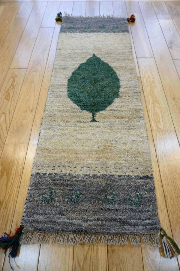 画像2: ギャッベ細長サイズ118×40cm (2)