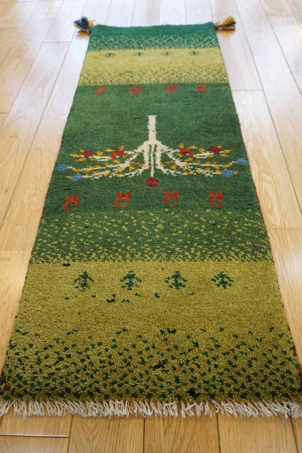 画像3: ギャッベ細長サイズ109×40cm (3)