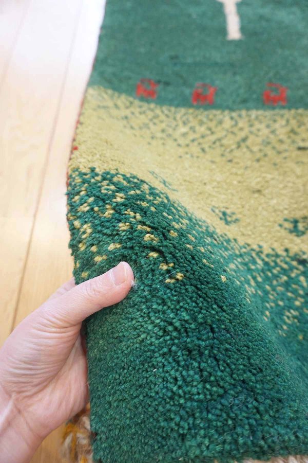 画像7: ギャッベ細長サイズ109×40cm (7)