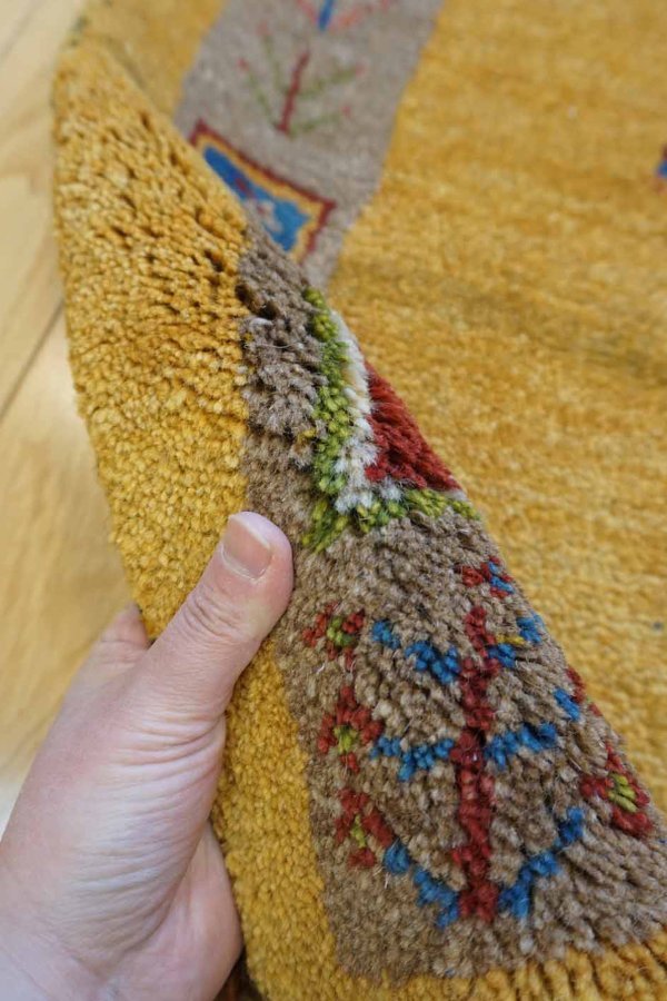 画像9: ギャッベ/玄関マット大87×63cm (9)