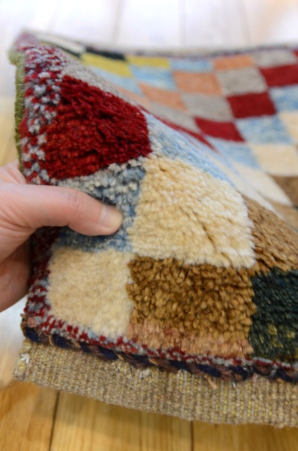 画像4: カシュクリ/座布団サイズ・四角44×39cm(フリンジなし) (4)