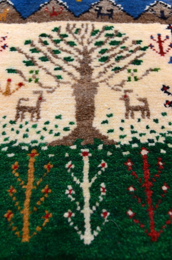 画像2: カシュクリ/座布団サイズ・四角43×36cm(フリンジなし) (2)