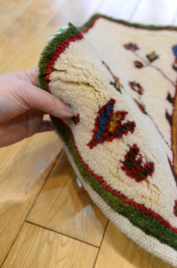 画像4: カシュクリ/座布団サイズ・四角43×39cm(フリンジなし) (4)