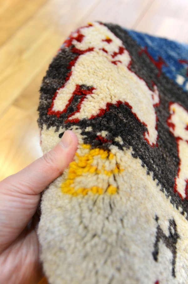 画像4: カシュクリ/座布団サイズ・丸37×37cm (4)