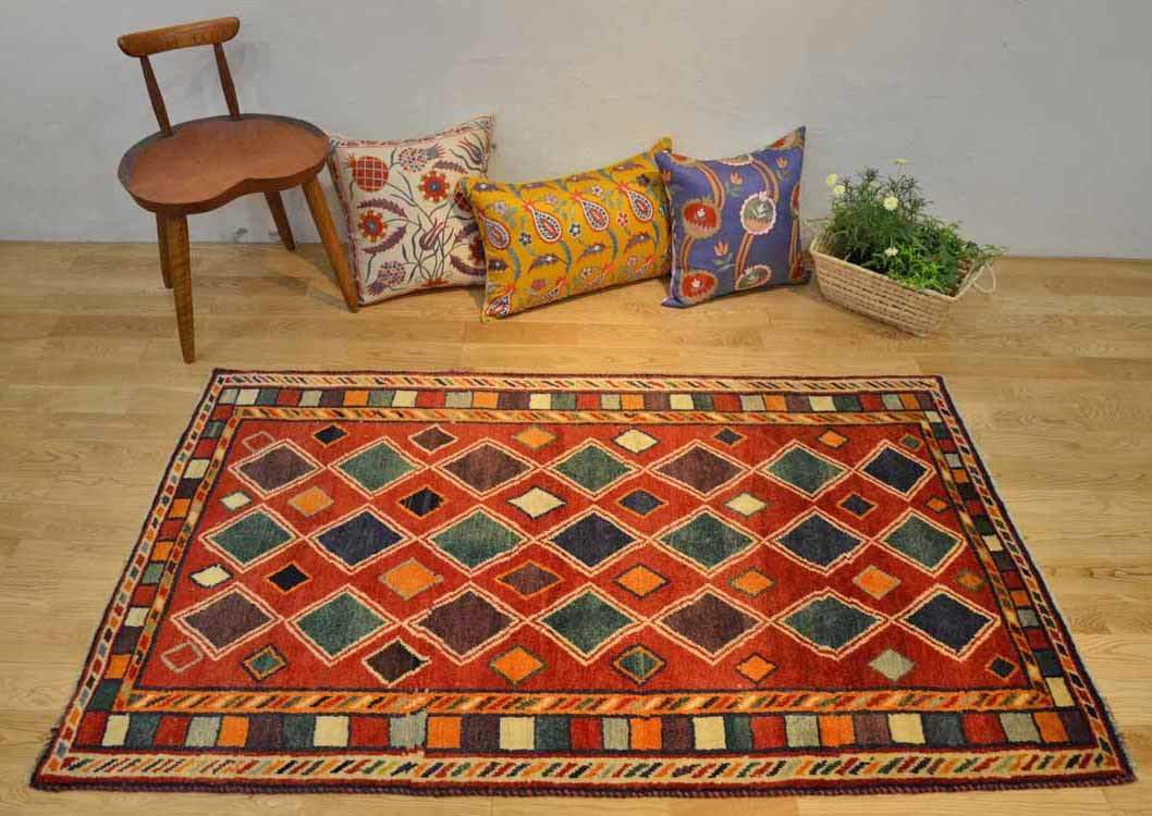 OLD ペルシャギャッベ カシュクリ 154×93cm OLD ペルシャギャッベ カシュクリ 154×93cm