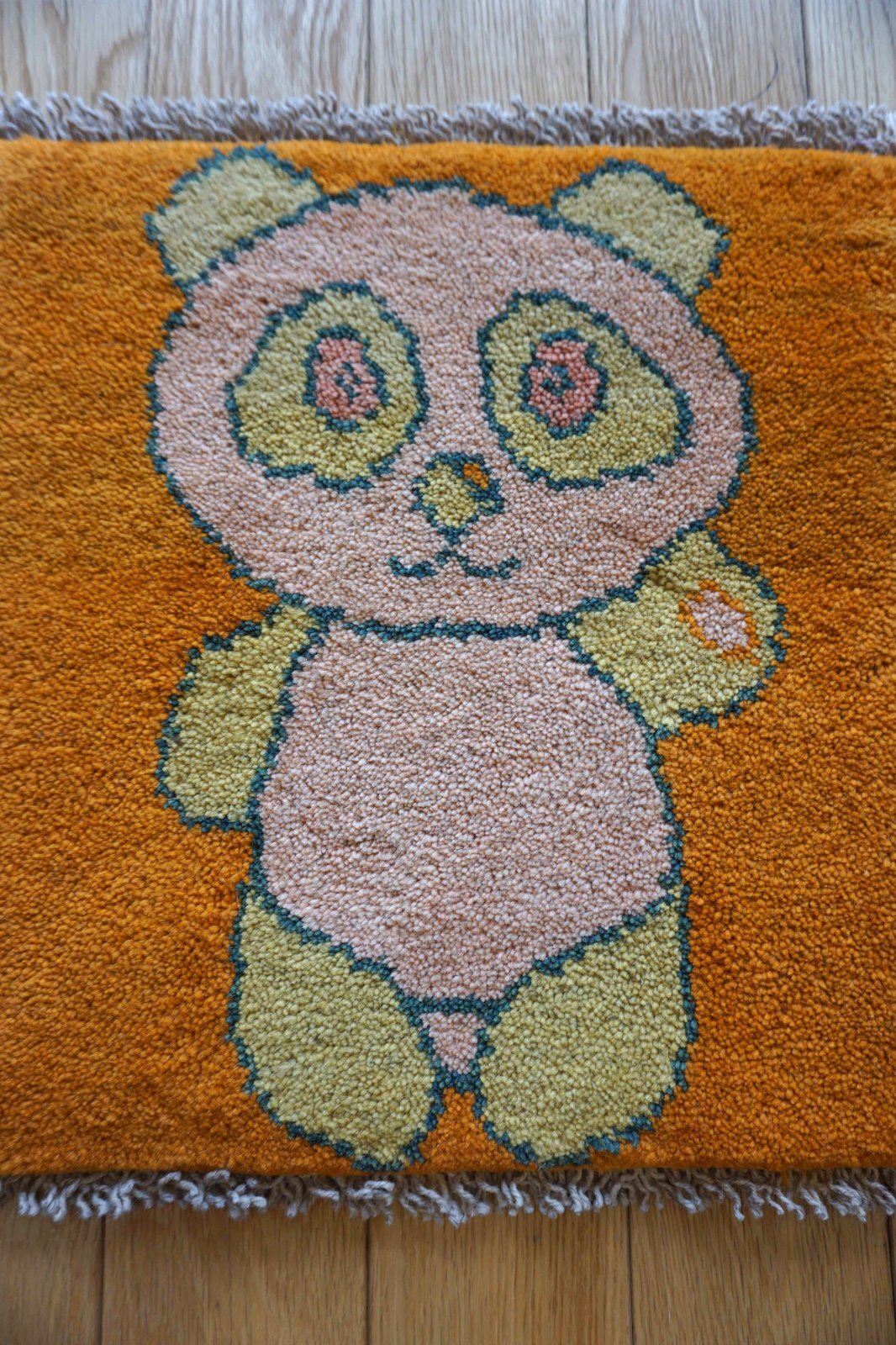 ギャッベ/座布団サイズ38×39cm（フリンジ・ボンボリあり